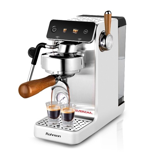 ESPRESSO COFFEEMAKER  R-98300 SUPREMA INOX 20BAR ΟΘΟΝΗ LED